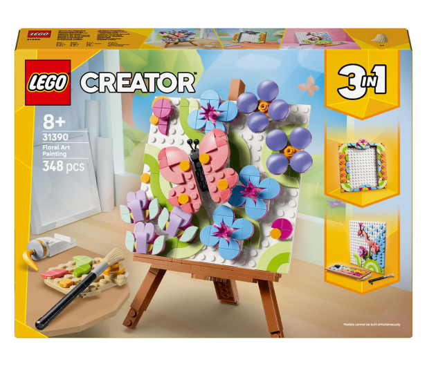 LEGO CREATOR 31390 Dekoracyjny obraz z kwiatami - 1529754 - zdjęcie